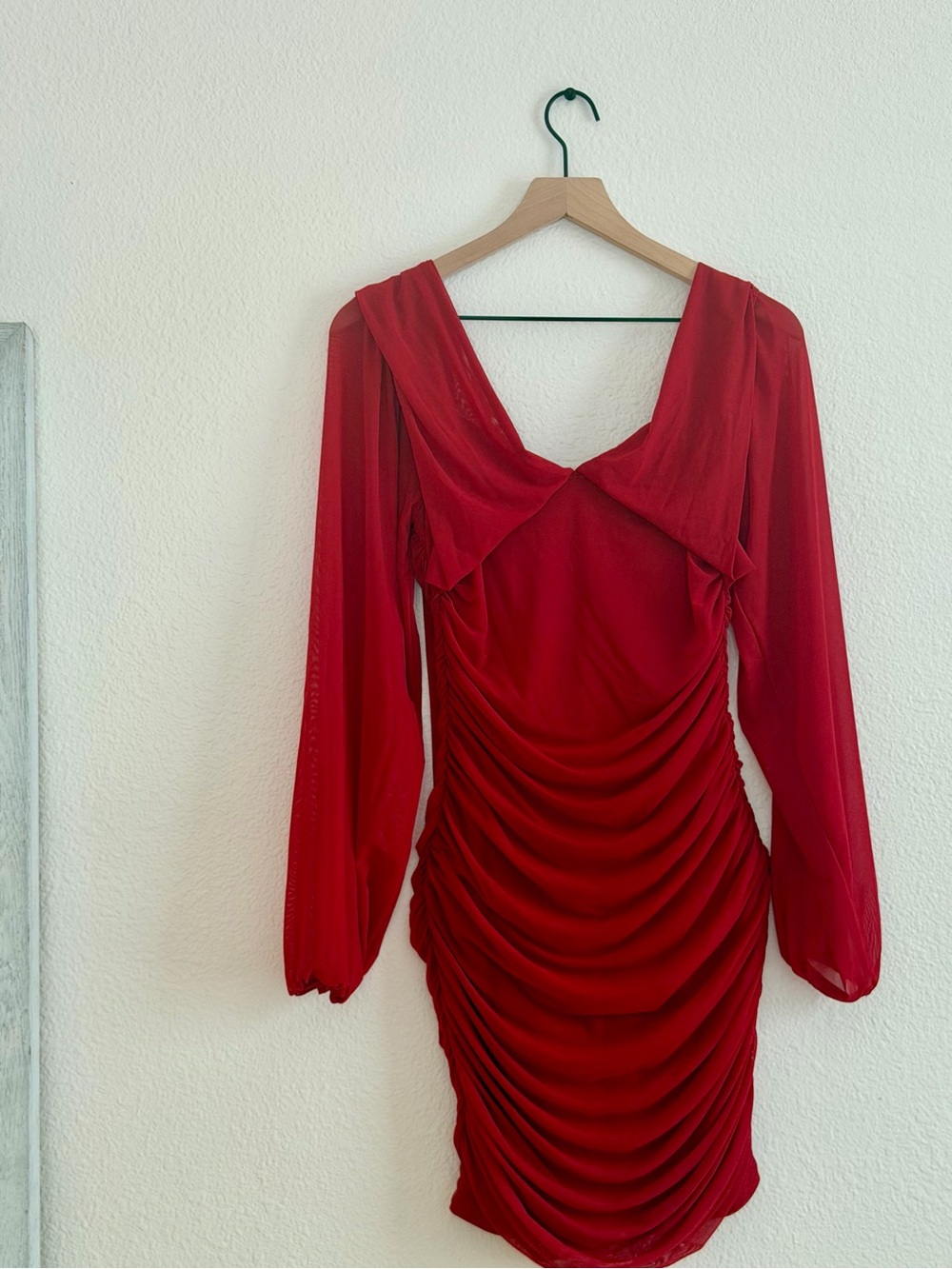 ❤️ SHEIN Ruched Mini Dress ❤️ - Picture 3 of 5